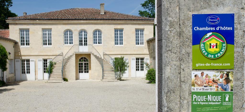 Bed and Breakfast Chateau Beau-Site Portets Экстерьер фото
